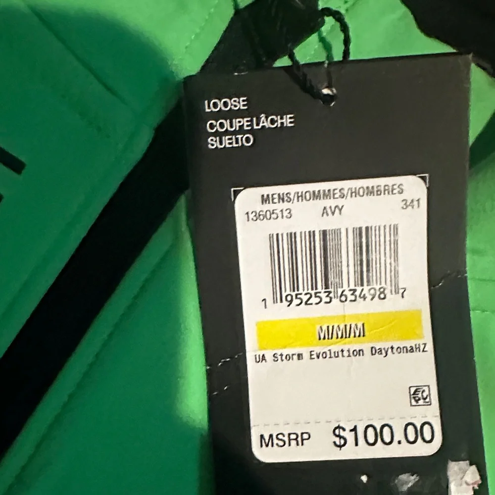 Under Armour Green and Black Men's Shirt - Picture 2 of 5